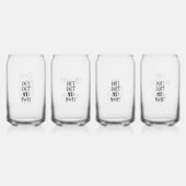 Golf Pun Glas Can Set (Hinten)