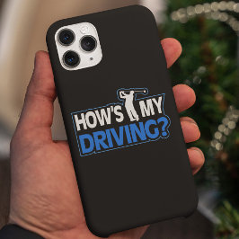 Golf Pun - Wie geht's meinem Fahren? Case-Mate iPhone Hülle