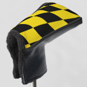 Golf Putter Abdeckung mit Fahne München Headcover (3/4 Vorderseite)