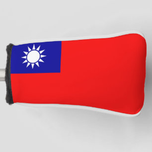Golf Putter Abdeckung mit Fahne Taiwan Headcover