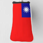 Golf Putter Abdeckung mit Fahne Taiwan Headcover (Rotieren 90)