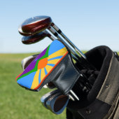 Golf Putter Abdeckung mit Fahne von Manitou Spring Headcover (In Situ)