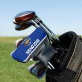 Golf Putter Abdeckung mit Flag Wisconsin Staat Headcover (In Situ)
