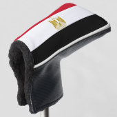Golf Putter Abdeckung mit Flagge Ägyptens Golf Headcover (3/4 Vorderseite)