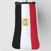 Golf Putter Abdeckung mit Flagge Ägyptens Headcover (Rotieren 90)