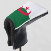 Golf Putter Abdeckung mit Flagge Algeriens Headcover (3/4 Vorderseite)