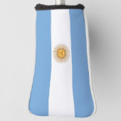 Golf Putter Abdeckung mit Flagge Argentiniens Golf Headcover (Rotieren 90)