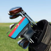 Golf Putter Abdeckung mit Flagge Aserbaidschans Headcover (In Situ)