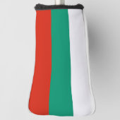 Golf Putter Abdeckung mit Flagge Bulgariens Headcover (Rotieren 90)