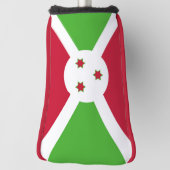 Golf Putter Abdeckung mit Flagge Burundis Golf Headcover (Rotieren 90)