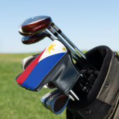 Golf Putter Abdeckung mit Flagge der Philippinen Golf Headcover (In Situ)