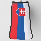 Golf Putter Abdeckung mit Flagge der Slowakei Headcover (Rotieren 90)
