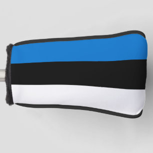 Golf Putter Abdeckung mit Flagge Estlands Headcover
