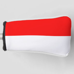 Golf Putter Abdeckung mit Flagge Indonesiens Headcover