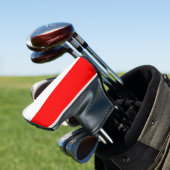 Golf Putter Abdeckung mit Flagge Indonesiens Headcover (In Situ)