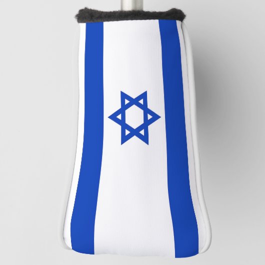 Golf Putter Abdeckung mit Flagge Israels Golf Headcover (Rotieren 90)
