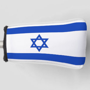 Golf Putter Abdeckung mit Flagge Israels Headcover