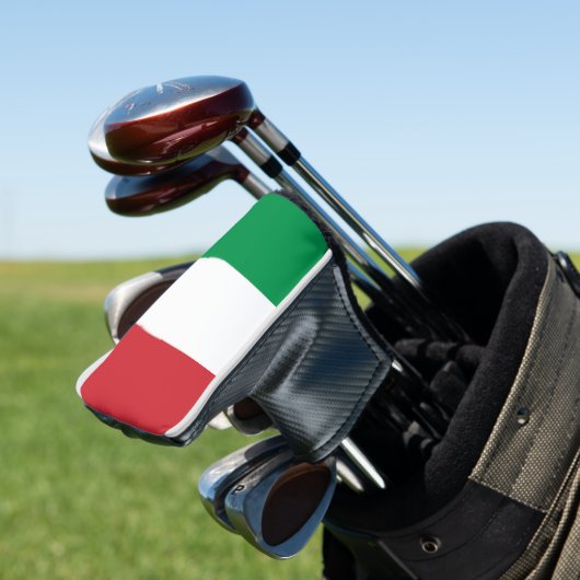 Golf Putter Abdeckung mit Flagge Italiens Headcover (In Situ)