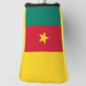 Golf Putter Abdeckung mit Flagge Kameruns Headcover (Rotieren 90)