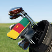 Golf Putter Abdeckung mit Flagge Kameruns Headcover (In Situ)