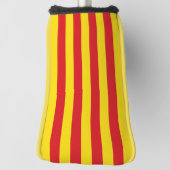 Golf Putter Abdeckung mit Flagge Kataloniens Headcover (Rotieren 90)