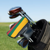 Golf Putter Abdeckung mit Flagge Litauens Golf Headcover (In Situ)