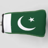 Golf Putter Abdeckung mit Flagge Pakistans Headcover (Vorderseite)