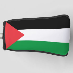 Golf Putter Abdeckung mit Flagge Palästinas Headcover