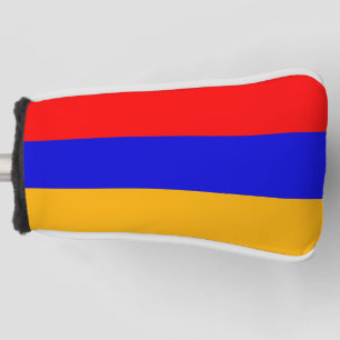 Golf-Putter-Abdeckung mit Flagge von Armenien Golf Headcover