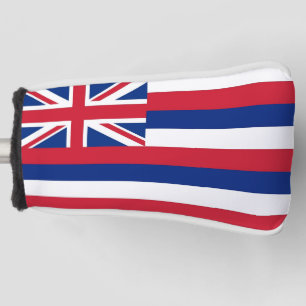 Golf-Putter-Abdeckung mit Flagge von Hawaii, USA Golf Headcover