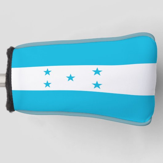 Golf Putter Abdeckung mit Flagge von Honduras Headcover (Vorderseite)