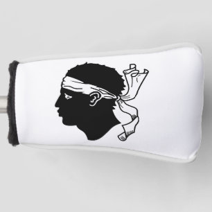 Golf Putter Abdeckung mit Flagge von Korsika Headcover