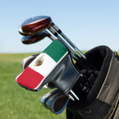 Golf Putter Abdeckung mit Flagge von Mexiko Headcover (In Situ)