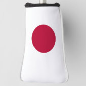 Golf Putter Abdeckung mit japanischer Flagge Golf Headcover (Rotieren 90)