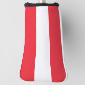 Golf Putter Abdeckung mit österreichischer Flagge Headcover (Rotieren 90)