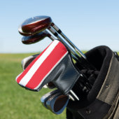 Golf Putter Abdeckung mit österreichischer Flagge Headcover (In Situ)