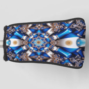 Golf Putter Cover mit argentinischem Colors Design Headcover