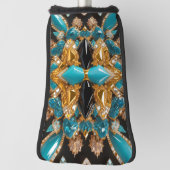 Golf Putter Cover mit Bahamas Colors Design Golf Headcover (Rotieren 90)