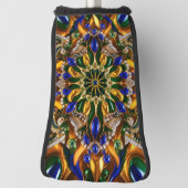 Golf Putter Cover mit brasilianischem Farbdesign Headcover (Rotieren 90)