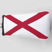 Golf Putter Cover mit Flag Alabama, USA Headcover (Vorderseite)