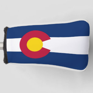 Golf Putter Cover mit Flag Colorado, USA Headcover