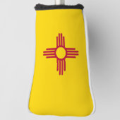 Golf Putter Cover mit Flag New Mexico, USA Headcover (Rotieren 90)