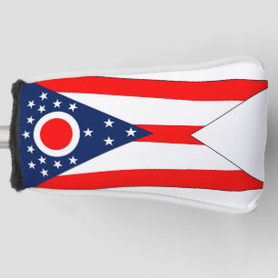 Golf Putter Cover mit Flag Ohio Staat, USA Headcover