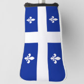 Golf Putter Cover mit Flag Quebec, Kanada Headcover (Rotieren 90)