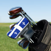 Golf Putter Cover mit Flag Quebec, Kanada Headcover (In Situ)