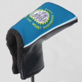Golf Putter Cover mit Flag South Dakota, USA Golf Headcover (3/4 Vorderseite)