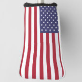 Golf Putter Cover mit Flag USA Headcover (Rotieren 90)