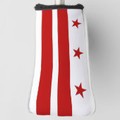 Golf Putter Cover mit Flag Washington DC, USA Headcover (Rotieren 90)