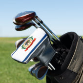 Golf Putter Cover mit Flag West Virginia Staat Headcover (In Situ)