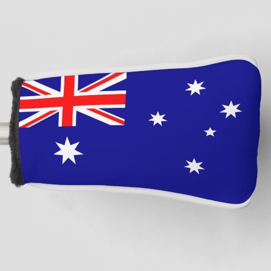Golf Putter Cover mit Flagge Australiens Headcover (Vorderseite)